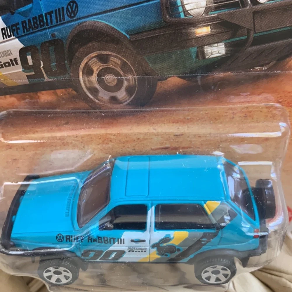 1990 Volkswagen Golf Country German VW Rabbit Matchbox 90s Blue Car MBX 2025 🆕